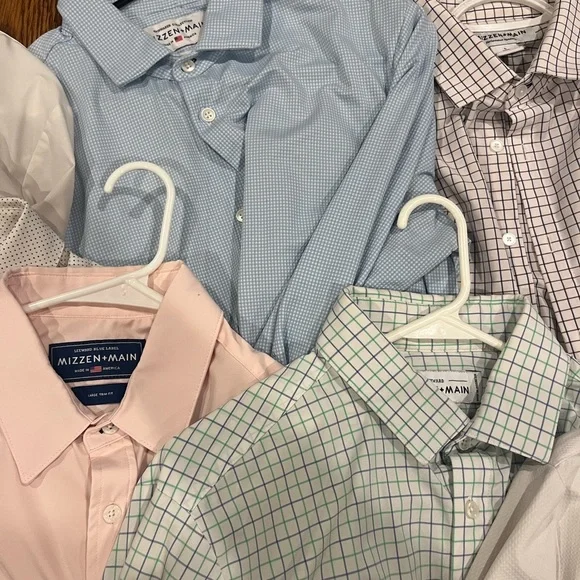 9 Mizzen+Main Dress Shirts - Picture 3 of 8